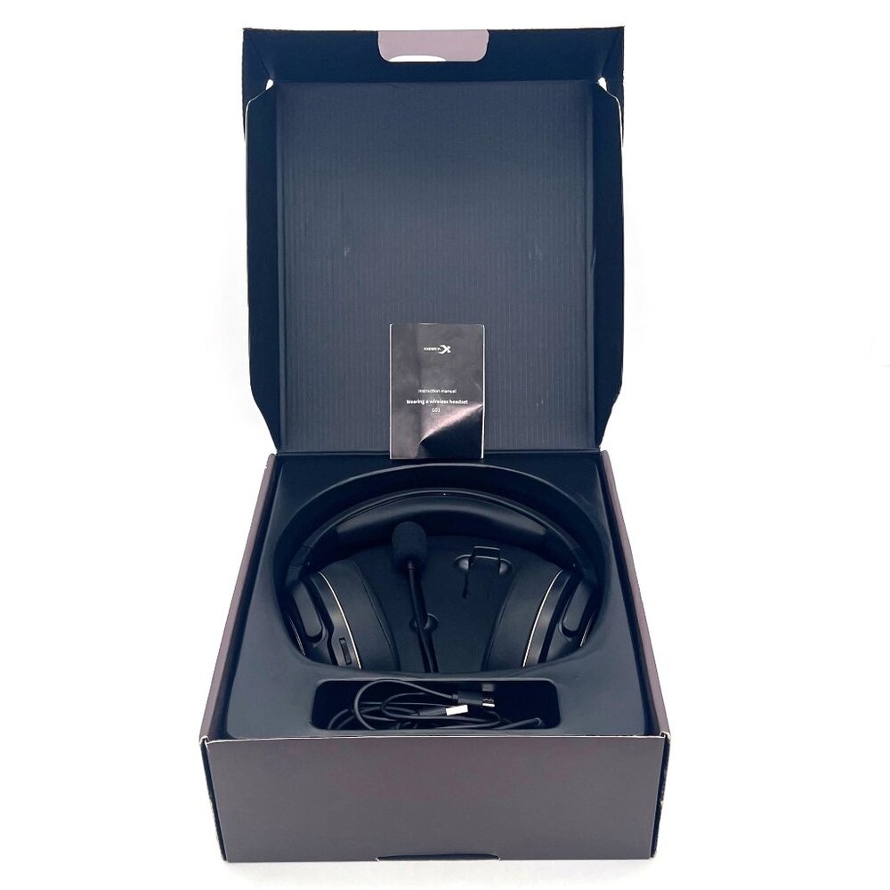 Xiberia G01 Wireless Gaming Headset With Detachable ENC Microphone MISSING USB - Picture 3 of 16